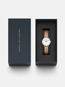 Daniel Wellington Ροζ-χρυσό γυναικείο ρολόι Daniel Wellington mesh Petite Melrose