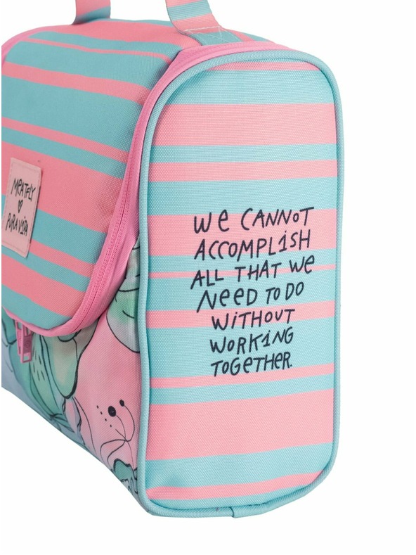 Meatfly Meatfly Τσάντα Καλλυντικών X Pura Vida Cara Mint Flowers