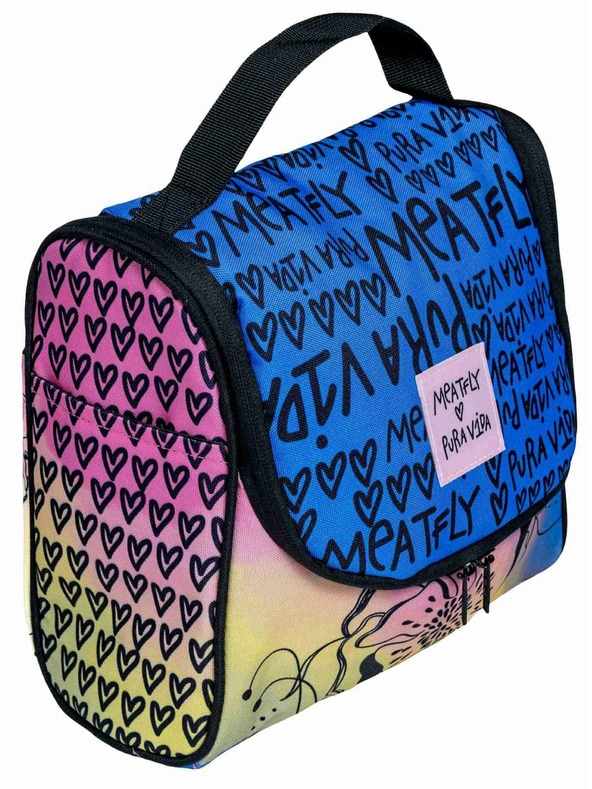 Meatfly Meatfly Τσάντα Καλλυντικών Cara Peach Flowers | Ροζ | Μέγεθος