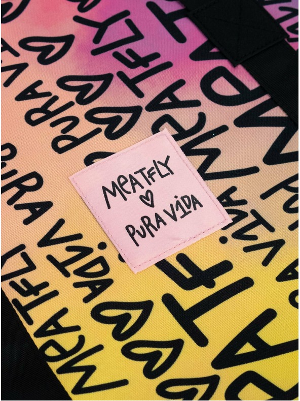 Meatfly Meatfly Τσάντα Παραλίας X Pura Vida Skye Peach Flowers