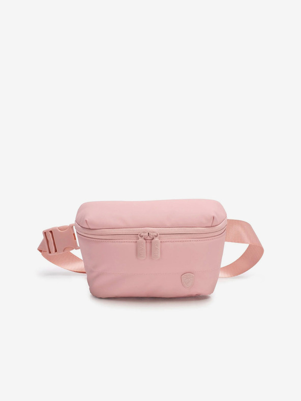 Heys Ροζ γυναικεία τσάντα μέσης Heys Puffer Mini Waist Bag