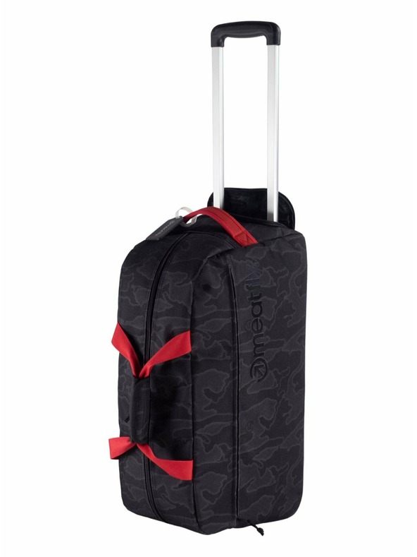 Meatfly Ταξιδιωτική τσάντα Meatfly Gail Morph Black 42 L | Μαύρη | Χωρητικότητα 42 L