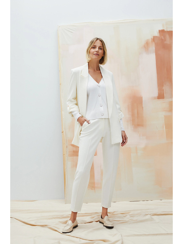 Moodo Women's white pants Moodo