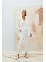 Moodo Women's white pants Moodo