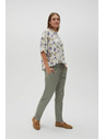 Moodo Women's casual green pants Moodo