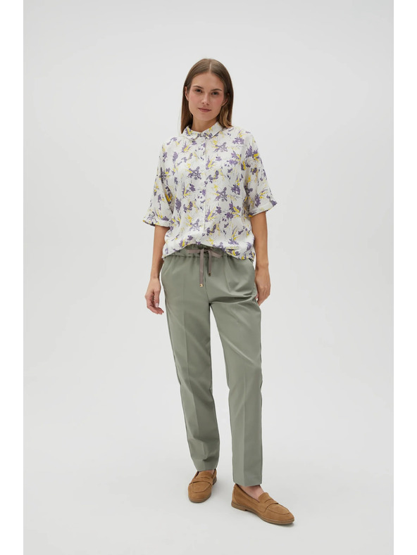 Moodo Women's casual green pants Moodo