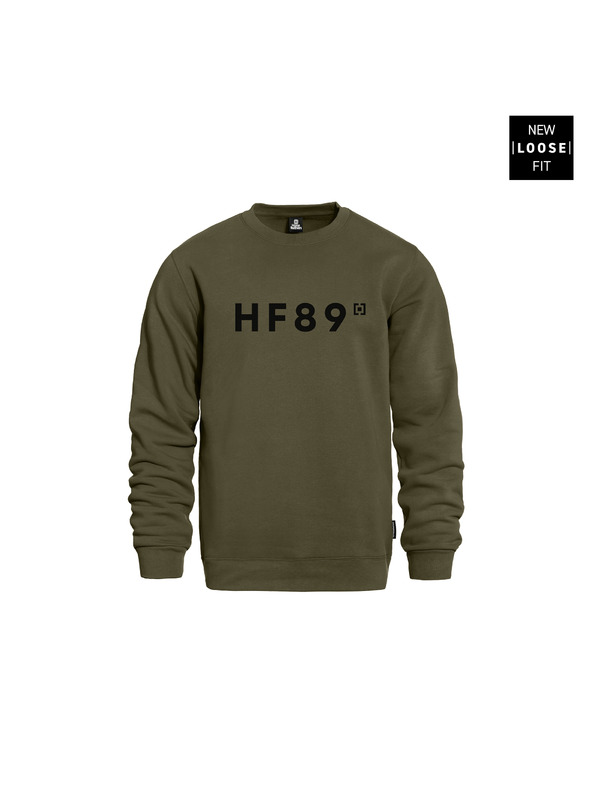 Horsefeathers Ανδρικό φούτερ λαδί HORSEFEATHERS