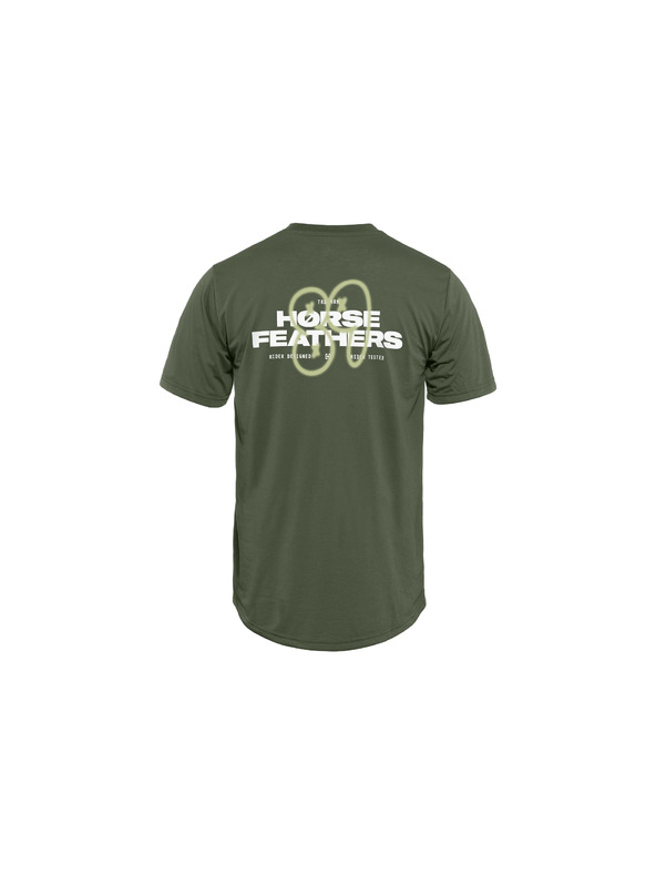 Horsefeathers Bike t-shirt Fury green HORSEFEATHERS