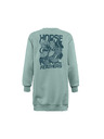 Horsefeathers Qiana sweatshirt mint HORSEFEATHERS