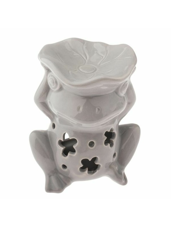 Casa de Engel Κεραμική αρωματιστή - βάτραχος - γκρι, 4/24