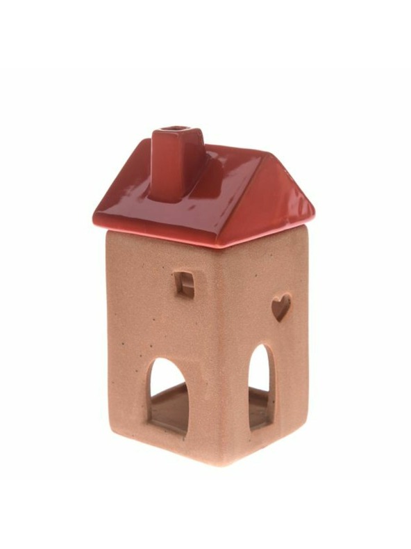 Casa de Engel Κεραμική αρωματιστή - σπιτάκι, κόκκινη, 0/60