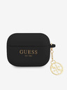 Guess Guess 4G Charm Σιλικόνης Θήκη για AirPods Pro Μαύρο