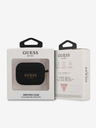 Guess Guess 4G Charm Σιλικόνης Θήκη για AirPods Pro Μαύρο