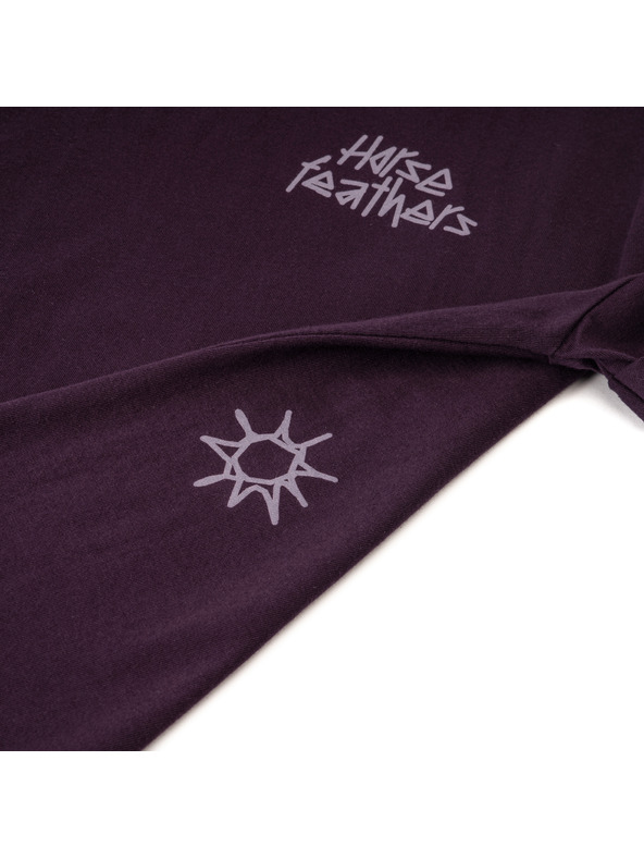 Horsefeathers Γυναικείο μπλουζάκι μωβ HORSEFEATHERS