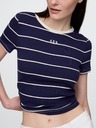 GAP Crop T-shirt με λογότυπο GAP