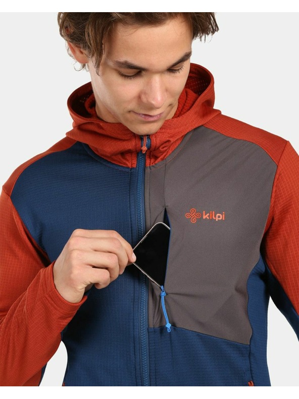 Kilpi Men's Fleece Sweatshirt Kilpi SEVELEN-M Dark Blue