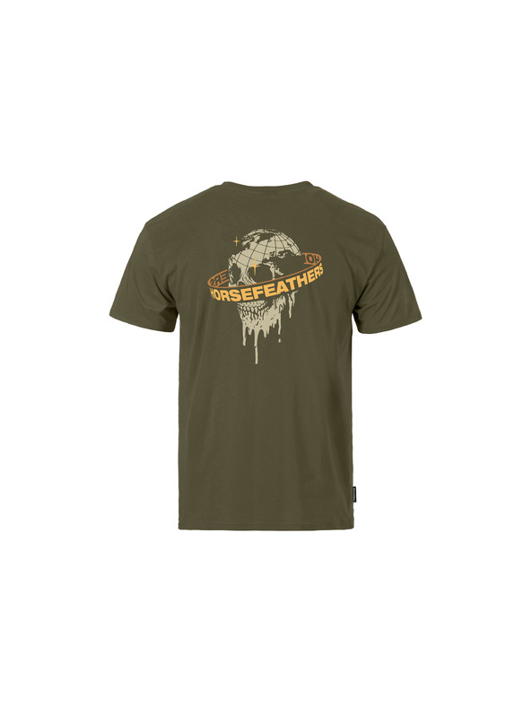 Horsefeathers HORSEFEATHERS Orbit t-shirt Πράσινο