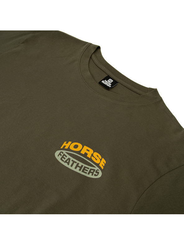 Horsefeathers HORSEFEATHERS Orbit t-shirt Πράσινο