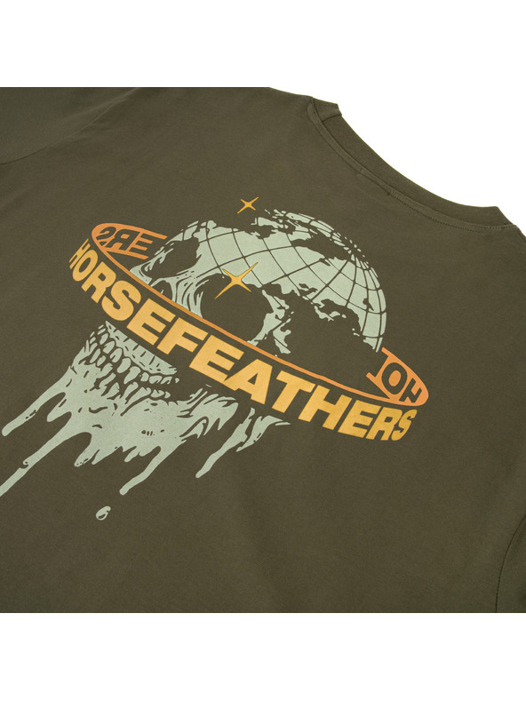 Horsefeathers HORSEFEATHERS Orbit t-shirt Πράσινο