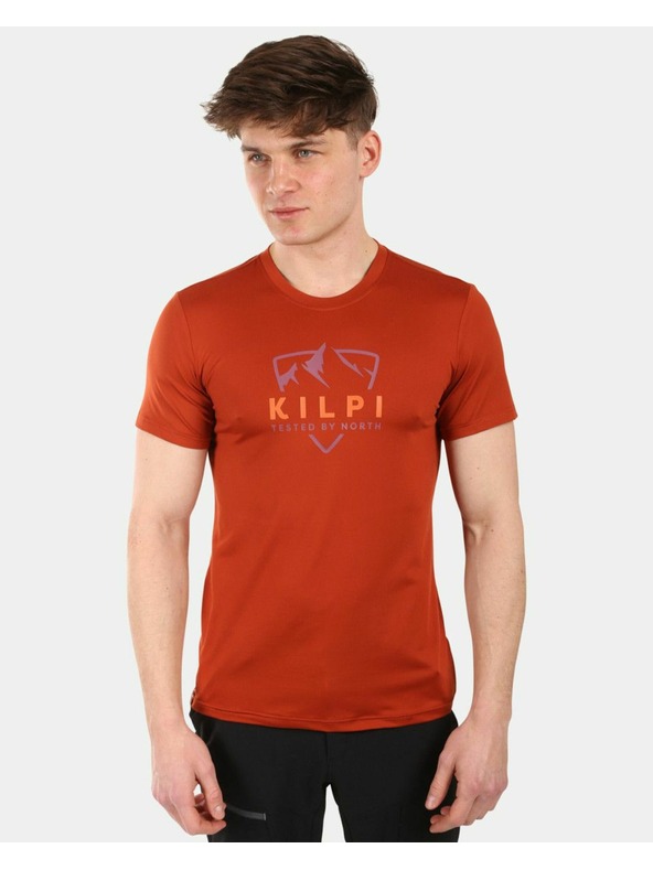 Kilpi Kilpi LISMAIN-M ανδρικό λειτουργικό t-shirt Καφέ