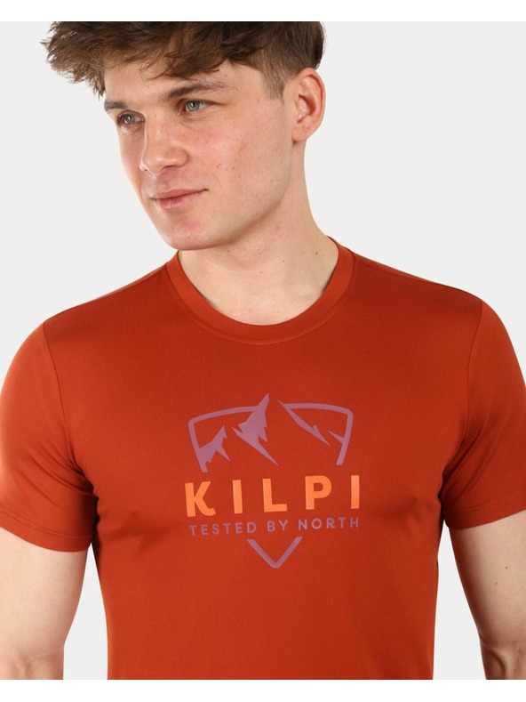 Kilpi Kilpi LISMAIN-M ανδρικό λειτουργικό t-shirt Καφέ