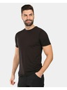 Kilpi Kilpi SLOPER-M ανδρικό μάλλινο t-shirt Μαύρο