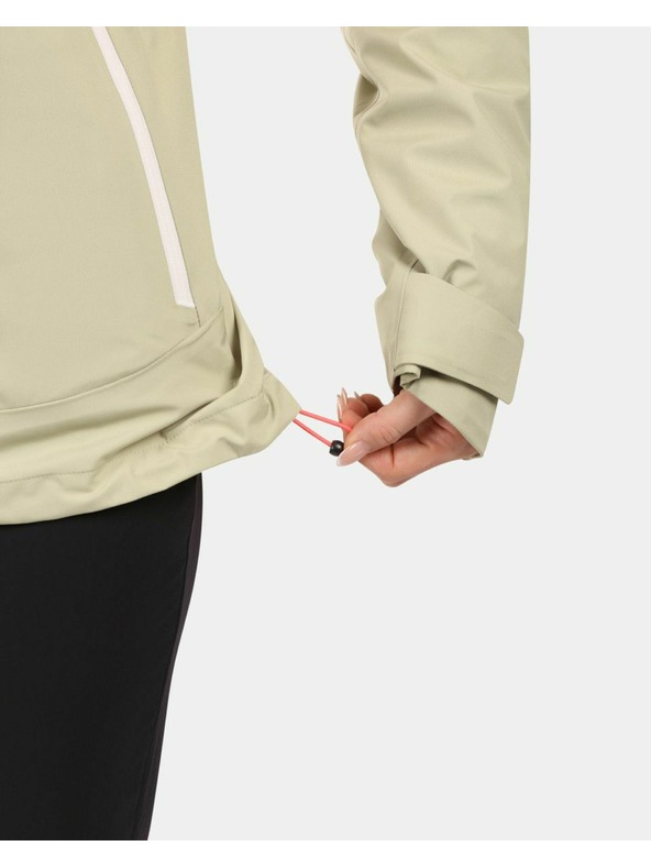 Kilpi Kilpi MAMBA-W γυναικείο αδιάβροχο hardshell μπουφάν Μπεζ