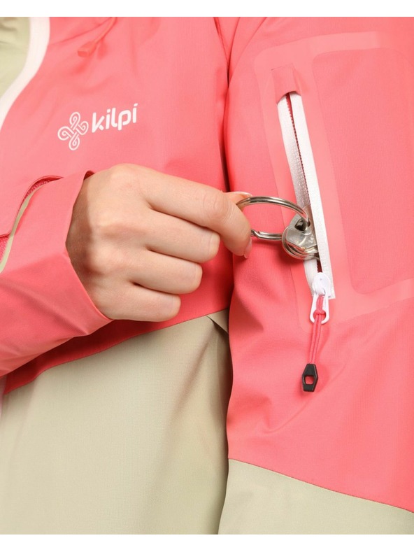 Kilpi Kilpi MAMBA-W γυναικείο αδιάβροχο hardshell μπουφάν Μπεζ