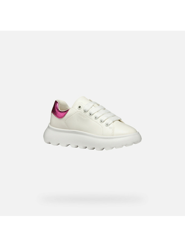 Geox Λευκά κοριτσίστικα αθλητικά παπούτσια Geox Puffypop