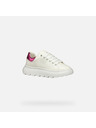 Geox Λευκά κοριτσίστικα αθλητικά παπούτσια Geox Puffypop