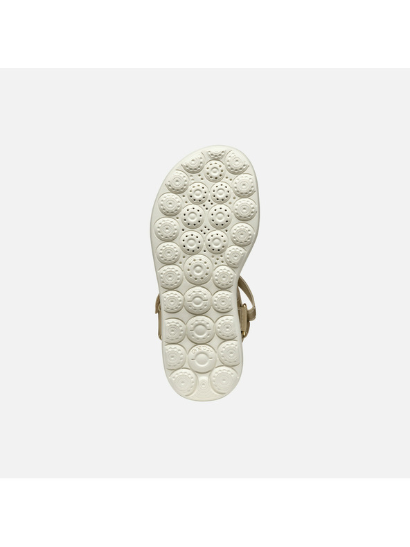 Geox Χρυσά σανδάλια κοριτσιών Geox Puffypop