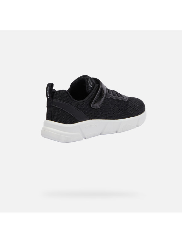 Geox Μαύρα παιδικά αθλητικά παπούτσια Geox Aril