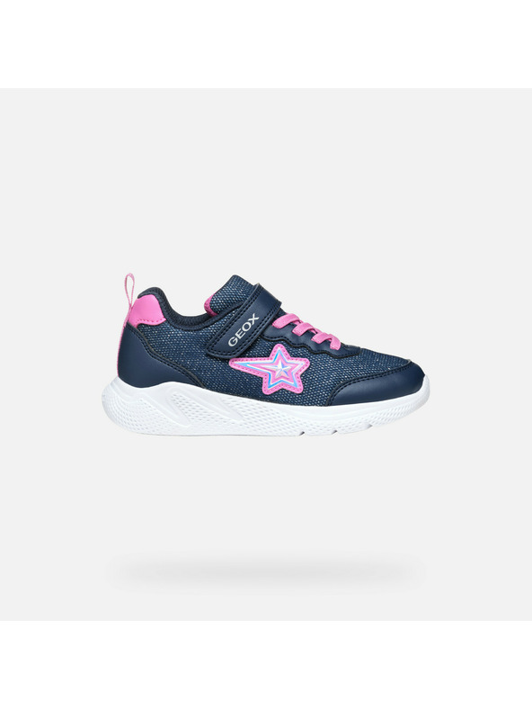 Geox Σκούρα μπλε παιδικά αθλητικά παπούτσια Geox Sprintye