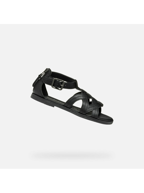 Geox Μαύρα κορίτσια σανδάλια Geox Karly