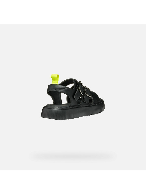 Geox Μαύρα σανδάλια κοριτσιών Geox Kodette