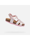 Geox Ροζ σανδάλια Geox Girls Chalki