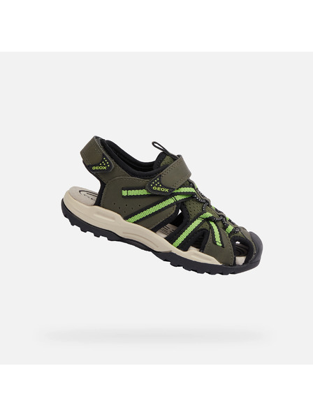 Geox Γκρι παιδικά σανδάλια Geox Borealis