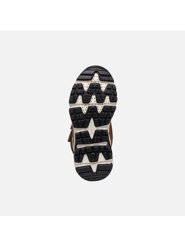 Geox Καφέ παιδικά μποτάκια Geox Flexyper Plus