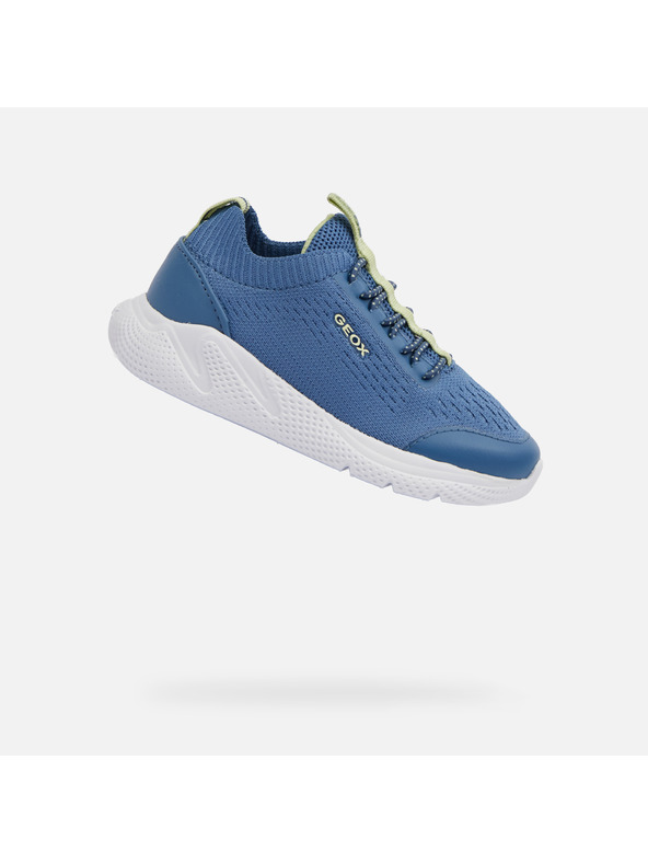 Geox Μπλε αγορίστικα αθλητικά παπούτσια Geox Sprintye