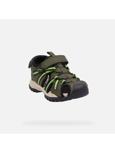 Geox Γκρι παιδικά σανδάλια Geox Borealis