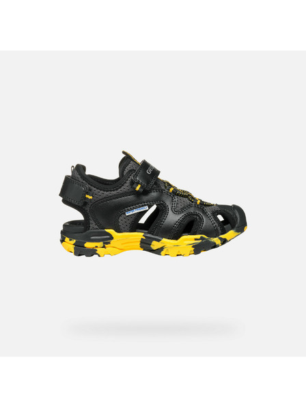 Geox Μαύρα παιδικά σανδάλια Geox Borealis