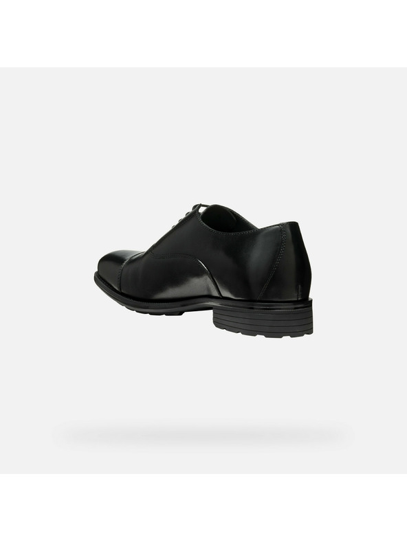 Geox Μαύρα ανδρικά επίσημα παπούτσια Geox Walk Pleasure F