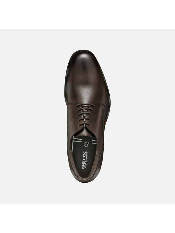 Geox Καφέ ανδρικά επίσημα παπούτσια Geox Walk Pleasure F