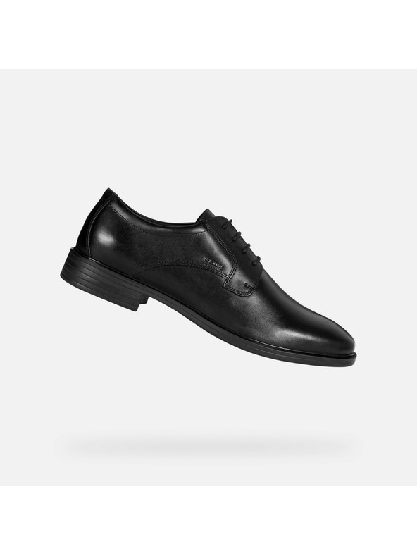Geox Μαύρα ανδρικά παπούτσια Geox Gladwin Dress Shoes