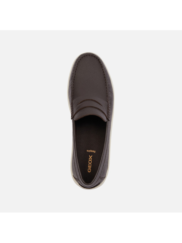 Geox Καφέ ανδρικά παπούτσια Geox Avola loafers