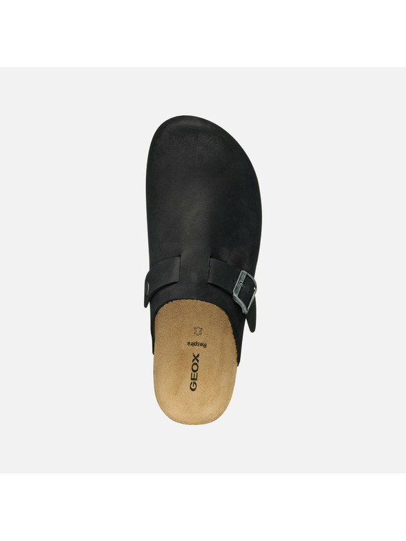 Geox Μαύρες ανδρικές παντόφλες Geox Ghita