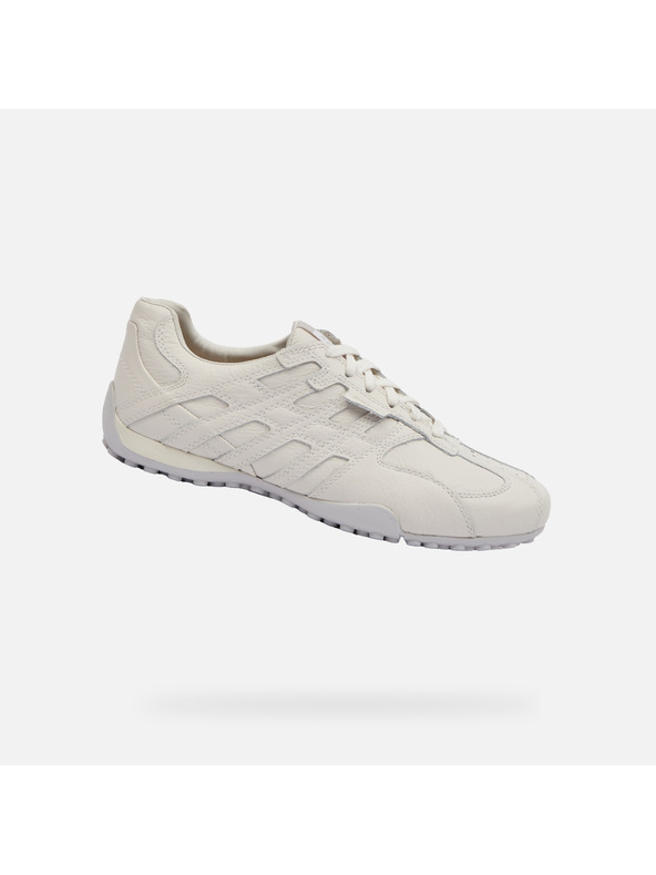 Geox Λευκά ανδρικά αθλητικά παπούτσια Geox Snake Original