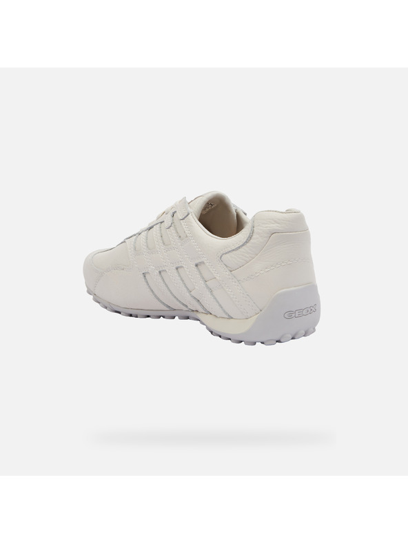 Geox Λευκά ανδρικά αθλητικά παπούτσια Geox Snake Original