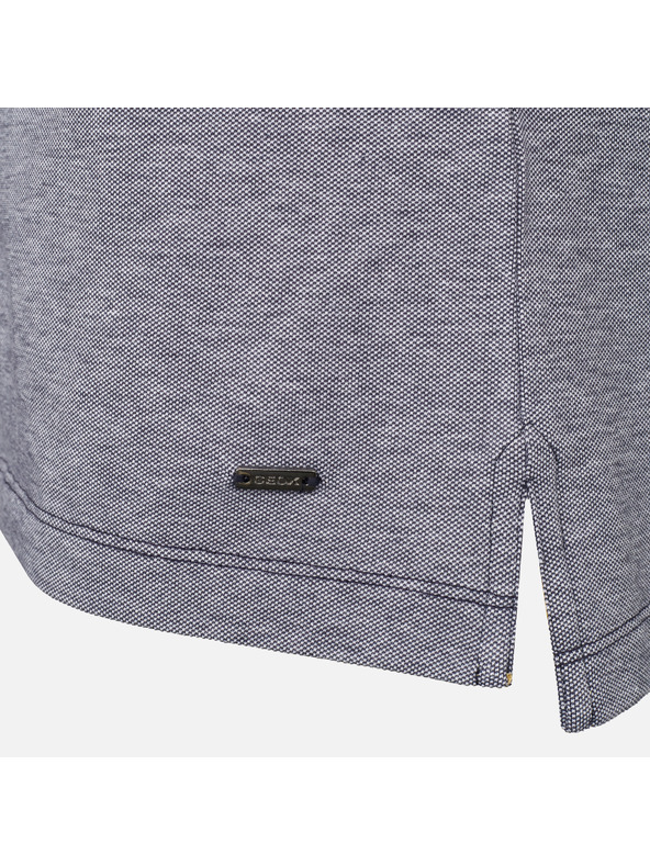 Geox Γκρι ανδρική μπλούζα polo Geox