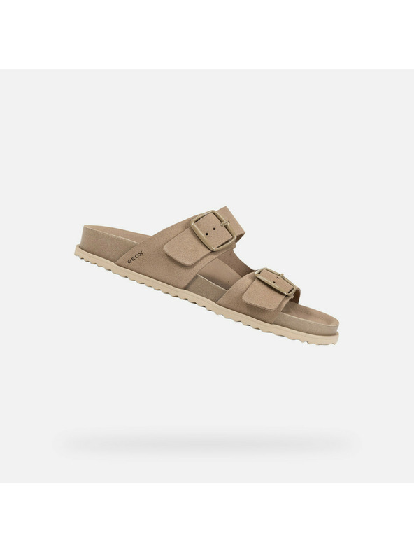 Geox Μπεζ γυναικείες παντόφλες Geox Sandybett